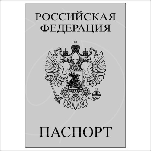 Топпер декоративный акриловый "Паспорт" Серебро 8,7х12,5 см ТСК357, 389 ₽ Топпер декоративный акриловый "Паспорт" Серебро 8,7х12,5 см ТСК357