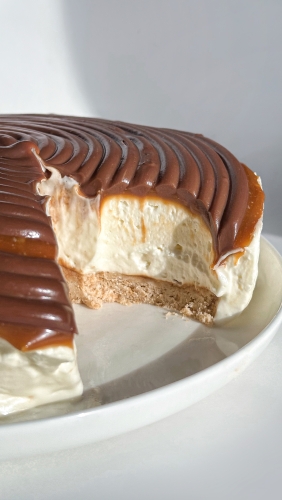 Рецепт чизкейка TWIX без выпечки