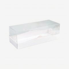 Коробка для рулета с прозрачной крышкой белая 30х12х10 см 5301210, 135 ₽ Коробка для рулета с прозрачной крышкой белая 30х12х10 см 5301210