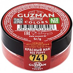 Краситель пищевой сухой жирорастворимый GUZMAN "Красный мак 741" 5 г 741, 419 ₽ Краситель пищевой сухой жирорастворимый GUZMAN "Красный мак 741" 5 г 741