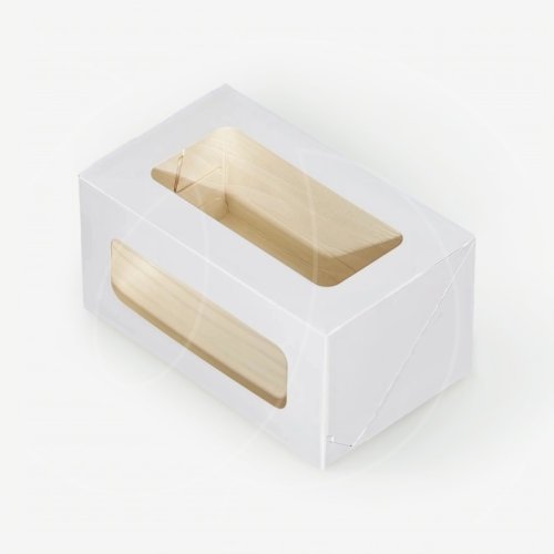 Коробка для рулета с окном белая 20х12х10 см ForG CAKE ROLL W 200*120*100ST, 80 ₽ Коробка для рулета с окном белая 20х12х10 см ForG CAKE ROLL W 200*120*100ST