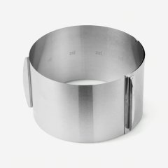 Форма металлическая для выпечки раздвижная Круг H14,5 D16-28 см 7092416, 790 ₽ Форма металлическая для выпечки раздвижная Круг H14,5 D16-28 см 7092416