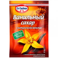 Ванильный сахар с натуральной ванилью Dr.Oetker (Dr. Bakers) 15 г 1-84-010100