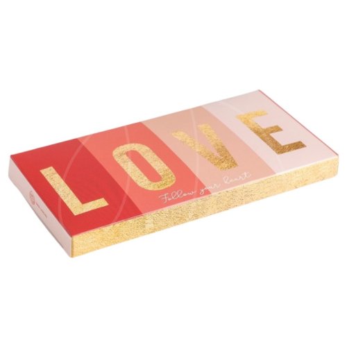Коробка для шоколадной плитки "LOVE" 17,3x8,8x1,5 см 5489665