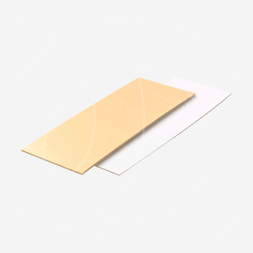 Подложка под рулет Золото/Белая 1,5 мм 7,5х13,5 см 