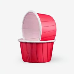 Капсула бумажная с подворотом Красная D38 H30 25 шт 850059, 99 ₽ Капсула бумажная с подворотом Красная D38 H30 25 шт 850059