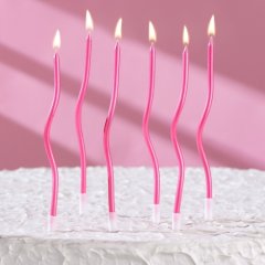 Свечи декоративные "Розовый блик" 15,5 см 6 шт 7597550, 119 ₽ Свечи декоративные "Розовый блик" 15,5 см 6 шт 7597550