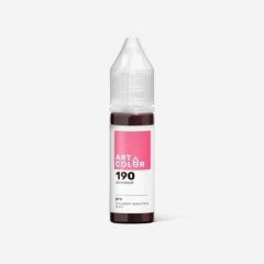 Краситель пищевой гелевый водорастворимый Art Color "Pro 190 Розовый" 15 мл 190
