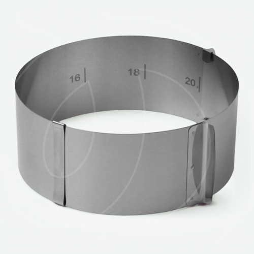 Форма металлическая для выпечки раздвижная Круг H8 D16-20 см 1205017, 690 ₽ Форма металлическая для выпечки раздвижная Круг H8 D16-20 см 1205017