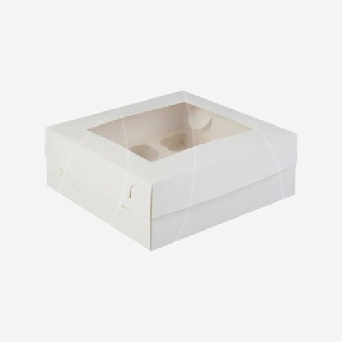 Коробка на 9 капкейков с окном белая 25х25х10 см КУ-097,00059; 7904602, 115 ₽ Коробка на 9 капкейков с окном белая 25х25х10 см КУ-097,00059; 7904602