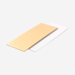 Подложка под рулет Золото/Белая 1,5 мм 7,5х13,5 см 